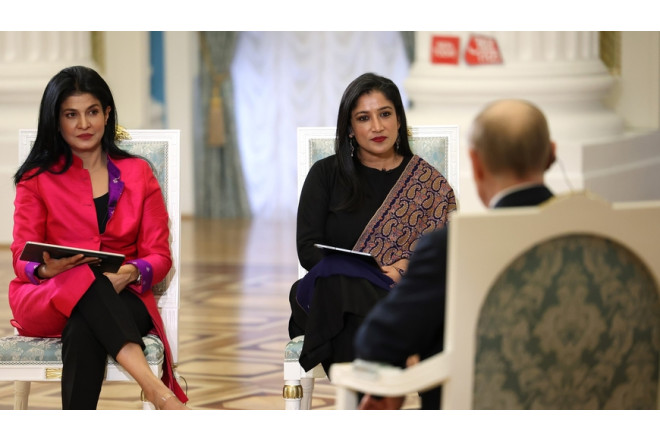 Gita müsahibədə Putinə elə bir sual verdi ki... 