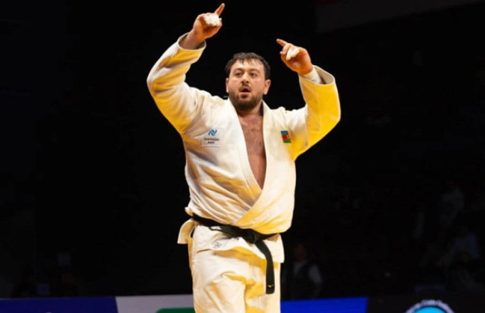 Azərbaycan cüdoçusu: "50 gün ərzində 3-cü qızıl medalı qazandığım üçün çox sevincliyəm"