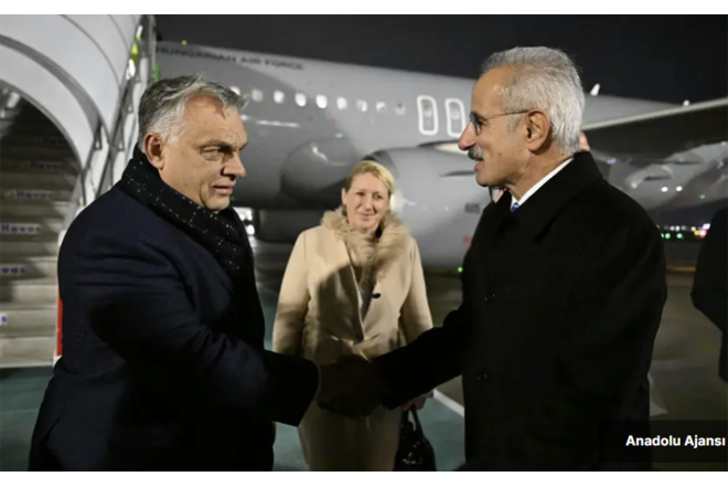 Orban Türkiyədədir