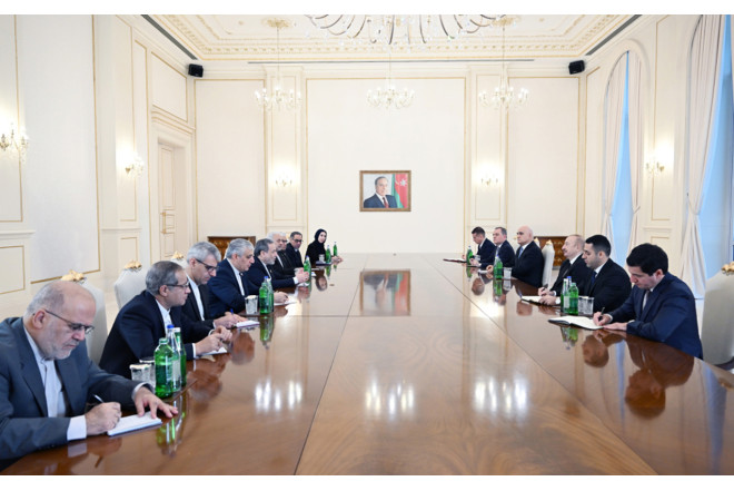 Prezident Araqçını qəbul etdi - FOTOLAR