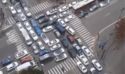 Şəhərdaxili tıxac narazılıq yaratdı – VİDEO + YENİLƏNİB