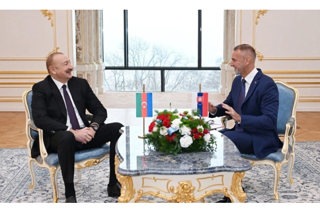 Prezident İlham Əliyevin Rixard Raşi ilə rəsmi görüşləri - FOTOLAR