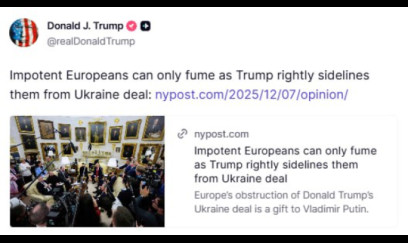 Tramp: “Avropalılar yalnız qəzəblənə bilər” 