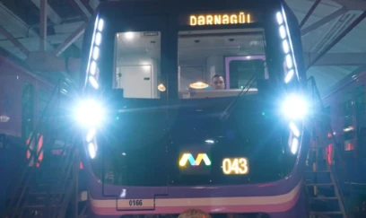 Bakı metrosunda daha bir yeni nəsil qatar istismara verilib 
