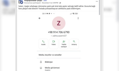 Uşaqlara narkotik təklifi: İran nömrələrindən mesajlar göndərilir - FOTO