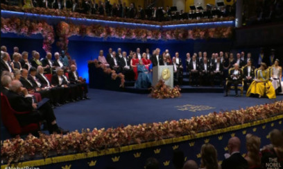 2025-ci ilin Nobel mükafatı Stokholmda laureatlara təqdim edilib 