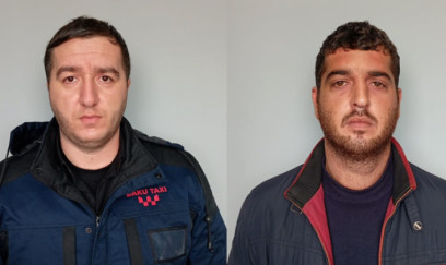 Oğurluq edib qaçarkən radara düşdülər - VİDEO