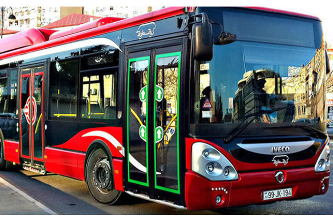 Bakıda 9 marşrut üzrə avtobusların hərəkət sxemi müvəqqəti dəyişdirilir 