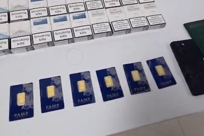 Telefonda gizlədilmiş qızıl külçələr aşkarlanıb