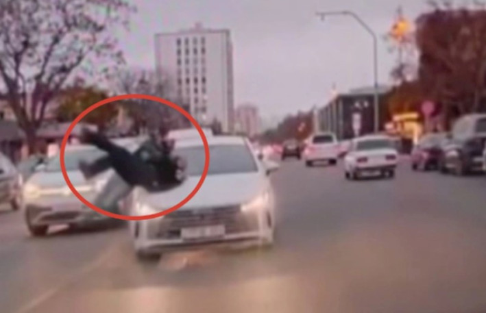 Xətai prospektində XAOS: Piyadalar vuruldu - VİDEO