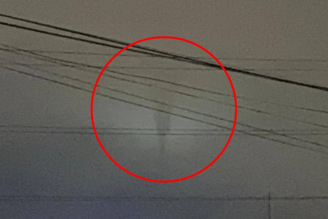 Bakıda gecə saatlarında qeydə alınan naməlum görüntü - VİDEO