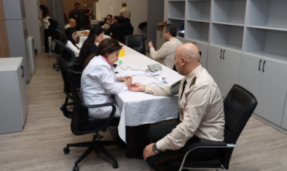 Strateji Obyeklərin Mühafizəsi Dövlət Agentliyin əməkdaşları qan verib 