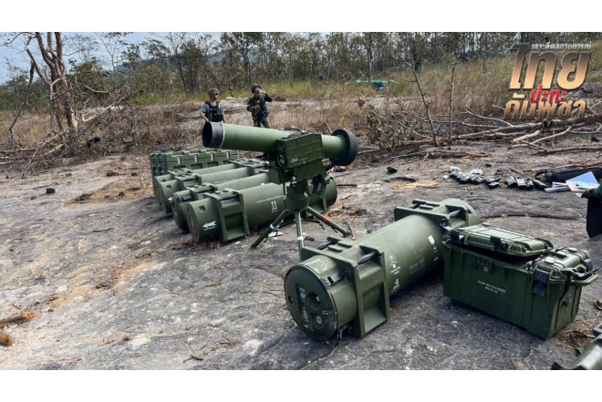 Tailand Kambocadan Çin istehsalı tank əleyhinə raketlər ələ keçirib 