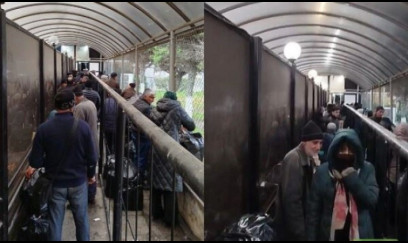 Biləsuvar gömrüyündə nə baş verir? - VİDEO