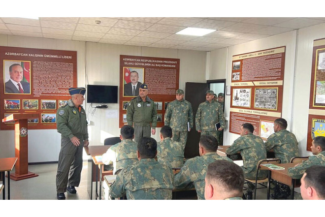 HHQ-nin xidməti-döyüş fəaliyyəti yoxlanılıb 