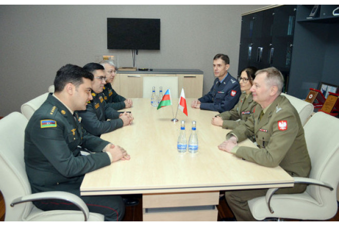 Azərbaycanla Polşa arasında hərbi tibb sahəsində əməkdaşlıq müzakirə olunub 