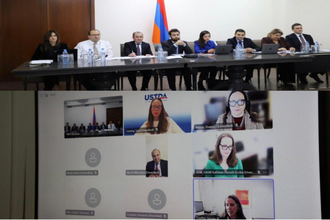 TRIPP çərçivəsində Ermənistan-ABŞ işçi qrupunun ilk iclası keçirilib 