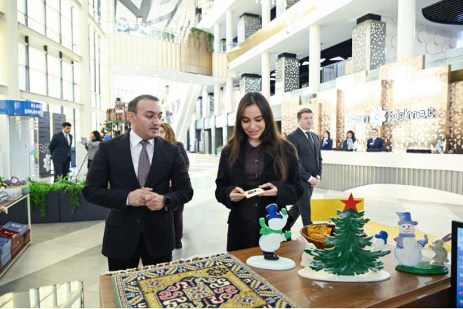 Leyla Əliyeva “ASAN Məktub” sosial proqramının 10 illiyinə həsr olunan tədbirdə iştirak edib 