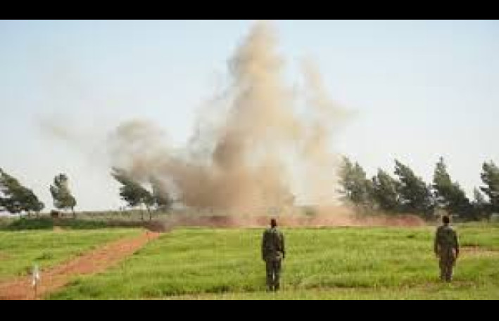 Ağdamda traktor minaya düşdü, sürücü yaralandı -YENİLƏNDİ