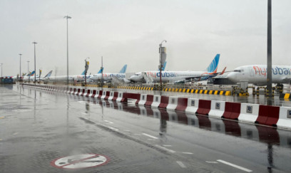 Dubay hava limanında 200-dən çox reys gecikib 