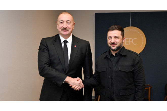 Zelenski İlham Əliyevə məktub YAZDI 