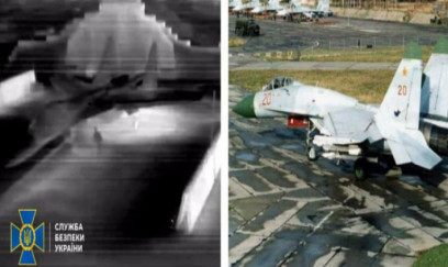 Ukrayna Krımda Rusiyanın iki hərbi təyyarəsini vurdu