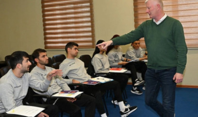 Azərbaycanlı hakimlər üçün təlim-tədris proqramı keçirilir - FOTOLAR