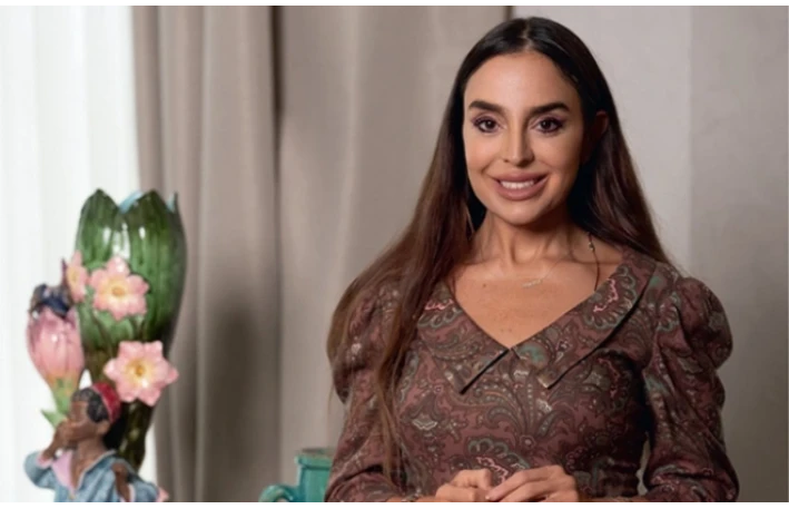 Leyla Əliyeva Nüsrət Kəsəmənlinin şeirini səsləndirib VİDEO