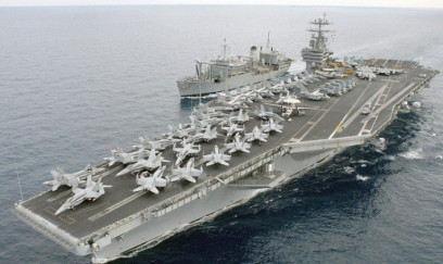 Türkiyə 300 metr uzunluğunda təyyarədaşıyan gəminin inşasına başladı 