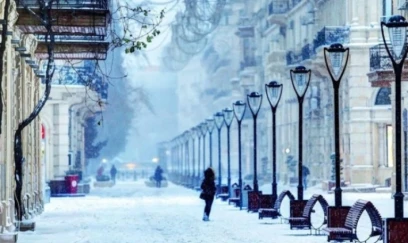 Azərbaycana qış fəsli daxil olub 