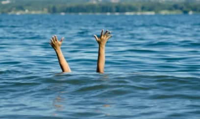 Tərtərdə kanalda batan var 