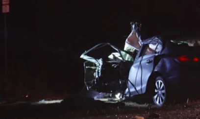 Mingəçevirdə iki avtomobil toqquşub, Xəsarət alanlar var