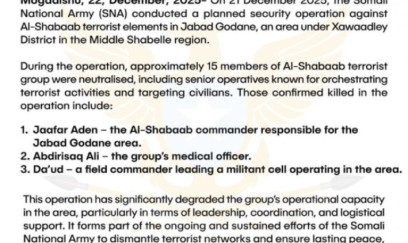 Əməliyyat nəticəsində yüksək rütbəli şəxslər öldürülüb 