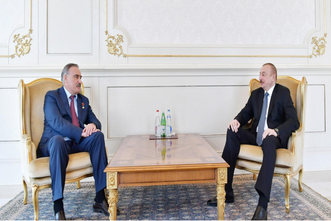 Ruslan Auşev Azərbaycan liderinə təbrik məktubu ünvanlayıb 