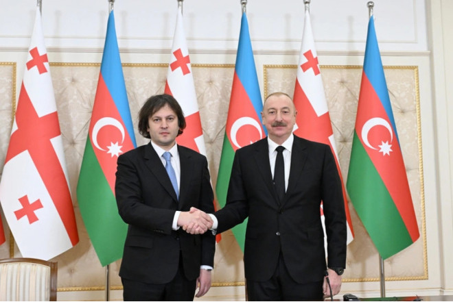 Gürcüstanın Baş naziri İrakli Kobaxidze Prezident İlham Əliyevə təbrik məktubu ünvanlayıb 