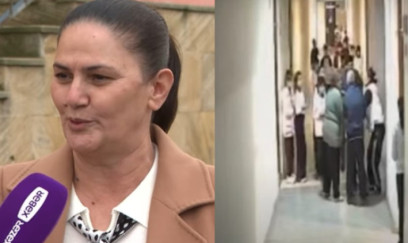 Qəhrəman valideyn: Məktəbdə şagirdi xilas edən anlar - VİDEO