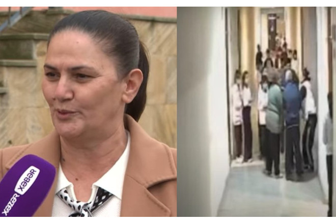 Qəhrəman valideyn: Məktəbdə şagirdi xilas edən anlar - VİDEO