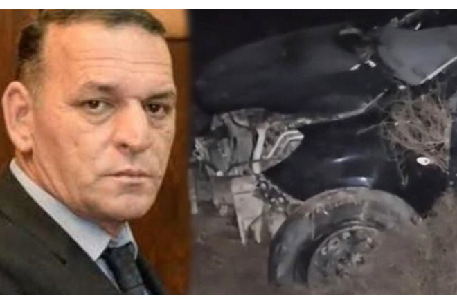 İdarə rəisinin öldüyü qəzadan görüntülər