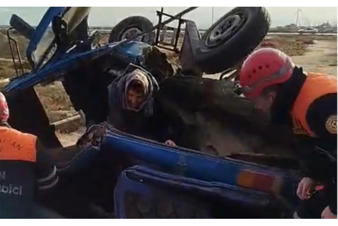 Bakıda dəhşətli qəza: Ölən və yaralananlar var