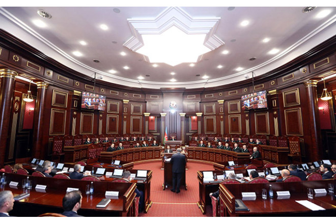 Ali Məhkəmə Plenumunun növbəti iclası keçirildi - FOTO