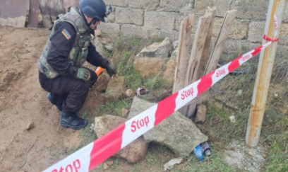 Bakıda sursat aşkar edildi - VİDEO