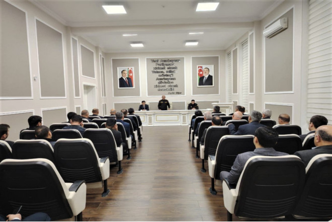 Mülki müdafiə sahəsində görülmüş işlər müzakirə olunub 
