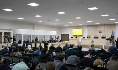 Ermənistan vətəndaşlarının məhkəməsi təqsirləndirilən şəxslərin son söz 