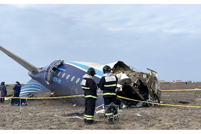 AZAL-ın qəzaya uğrayan heyətinin məzarları ziyarət edilib