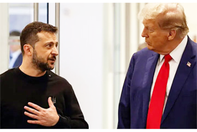 Vladimir Zelenski ilə Donald Trampın görüşü gözlənilir