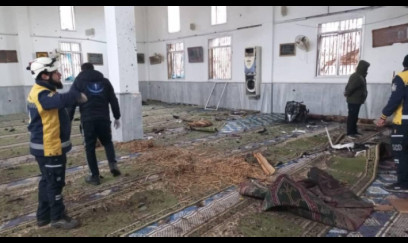 Məsciddə partlayış ÖLƏN VAR