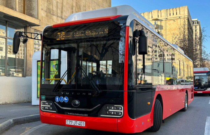 Daha bir avtobus yeniləndi - Gediş haqqı 60 qəpik olacaq