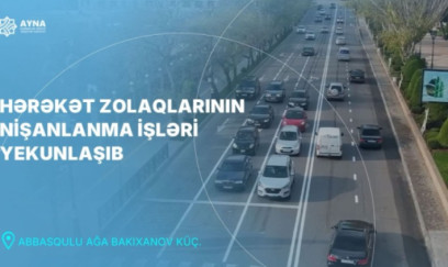 Paytaxtın bu küçəsində hərəkət zolaqlarının sayı artırıldı 