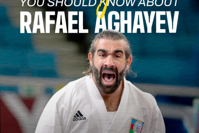 Dünya Karate Federasiyasından Rafael Ağayevlə bağlı paylaşım - FOTO