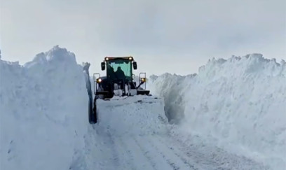 Kəlbəcərdə qarın hündürlüyü 35 santimetri keçdi 